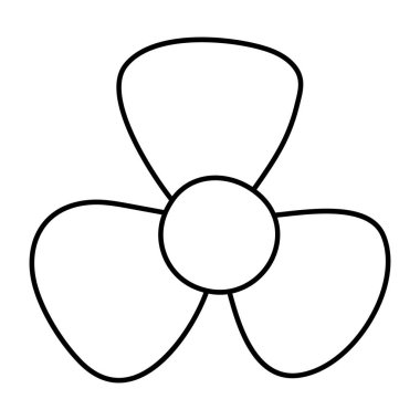 Çiçek yapraklarının güzel bir tasarım ikonu 