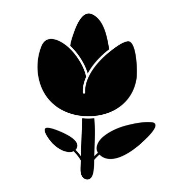 Çiçeğin güzel bir tasarım simgesi
