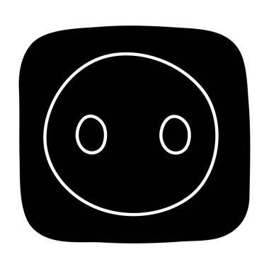 Premium tasarımlı santral simgesi