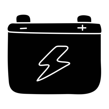 Fırtınalı mevsimin simge tasarımı 