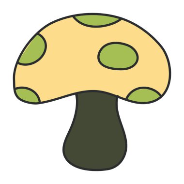 Birinci sınıf mantar indirme simgesi 