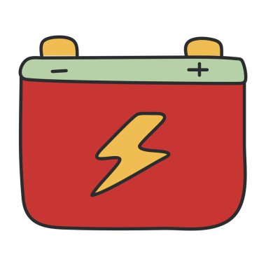 Fırtınalı mevsimin simge tasarımı 