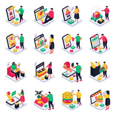 Gıda Isometric ÇizimleriName 