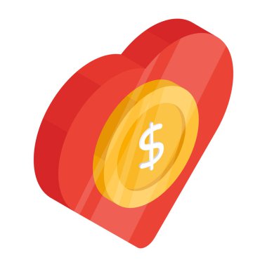 Birinci sınıf para indirme simgesi aşkım.