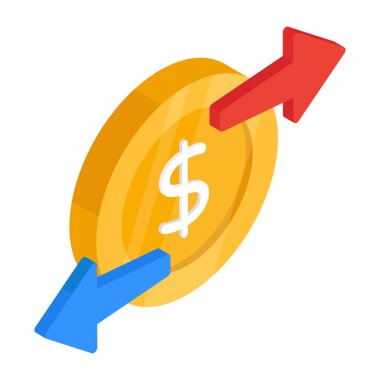 Para transferinin moda tasarım simgesi