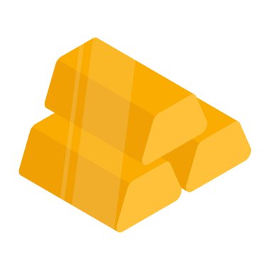 İngiliz külçelerinin düzenlenebilir tasarım simgesi