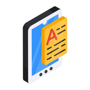 A sınıfı düzenlenebilir tasarım simgesi