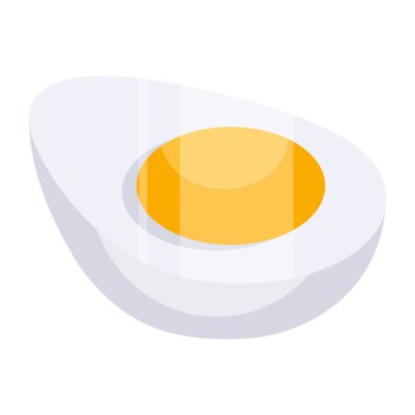 Yumurta simgesi, düzenlenebilir vektör