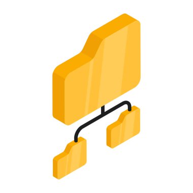 Yaratıcı dizaynda dizin ağ simgesi 