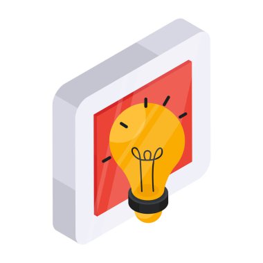 Modern design icon of idea