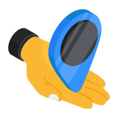 Modern design icon of location 