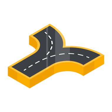 Yolun modaya uygun tasarım simgesi