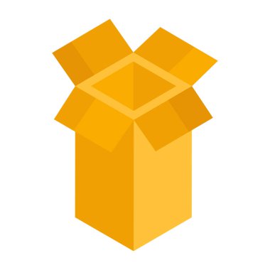 Açık kartondan bir düzenlenebilir tasarım simgesi