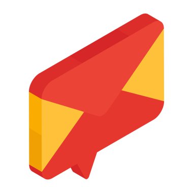 Postanın yaratıcı tasarım simgesi