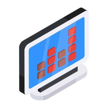 An editable design icon of online equalizer 