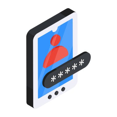 Profil girişinin moda tasarım simgesi