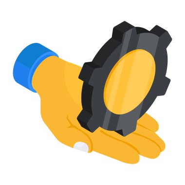 Bakım için bir simge tasarımı