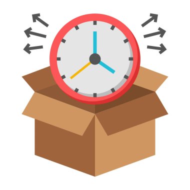 Perfect design icon of delivery time