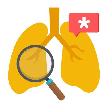 Birinci sınıf akciğer indirme simgesi