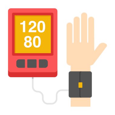 bp kontrolünün eşsiz tasarım simgesi 