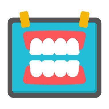 Takma dişlerin premimium indirme simgesi 