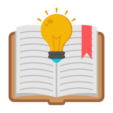 Yaratıcı kitabın bir simge tasarımı