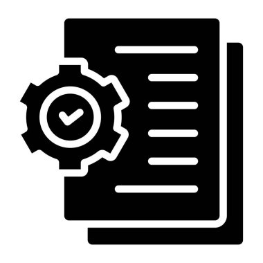 Dosya yönetiminin bir simge tasarımı 