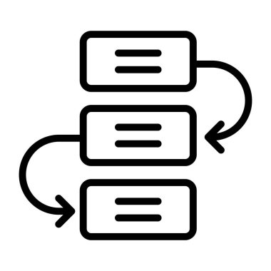 Forum tartışmasının modern tasarım simgesi 