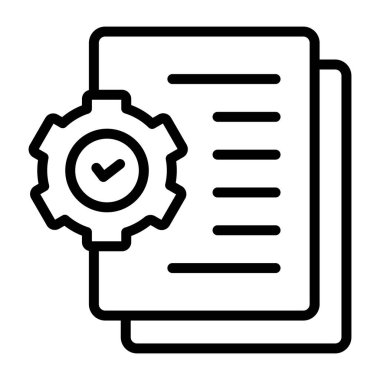 Dosya yönetiminin bir simge tasarımı 