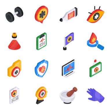 medya düz simgeler kümesi