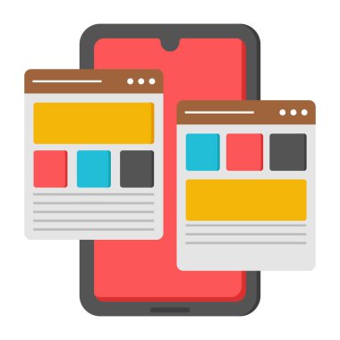 başarı düz simgesi, vektör 