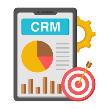 crm düz simgesi