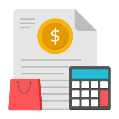 ecommerce çevrimiçi alışveriş, vektör simgesi