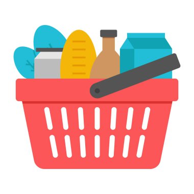 dükkan ve giysi vektörü simgesi.