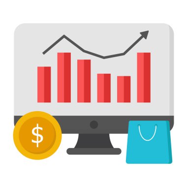 düz tasarım iş konsepti. modern illüstrasyon