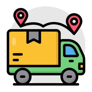 Kargo takibinin mükemmel tasarım simgesi