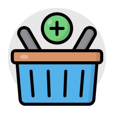 Sepete eklenecek yaratıcı bir tasarım simgesi