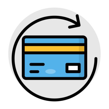 ATM kartının mükemmel tasarım simgesi