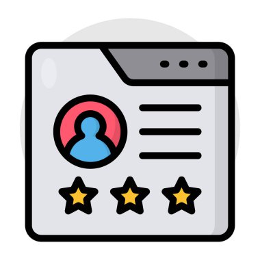 Geri besleme simgesi, düzenlenebilir vektör