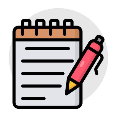 Dizüstü bilgisayarın kavramsal düz tasarım simgesi