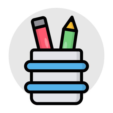 Kırtasiye sahibinin premium indirme vektörü 