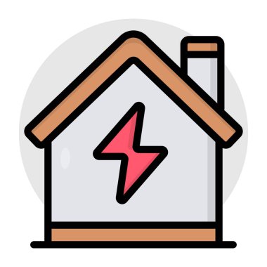 Güç yuvasının vektör tasarımı