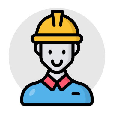 Avatar sert şapka takıyor, emek simgesi