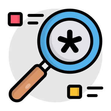 Tıbbi araştırmaların kavramsal düz tasarım simgesi 