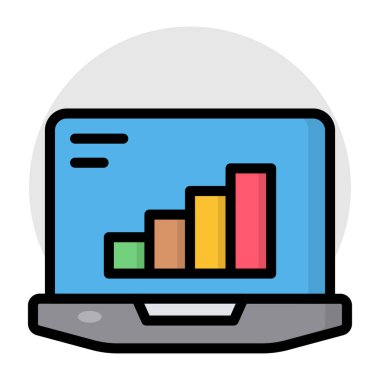 Sinyal çubuklarının düzenlenebilir tasarım simgesi