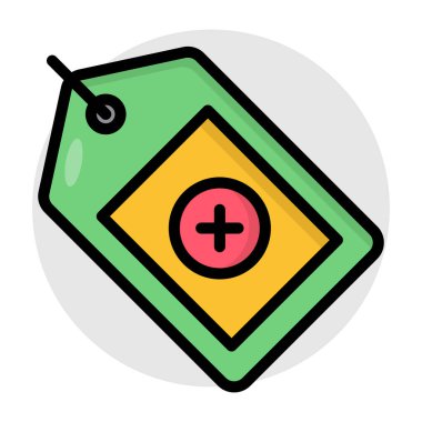 Satış etiketi olmayan eşsiz tasarım simgesi