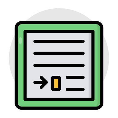 Yükselen bir tür premimium indirme simgesi 