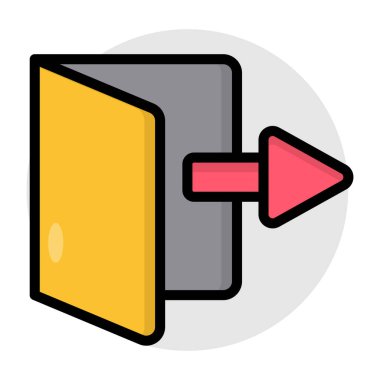 Giriş için trend vektör tasarımı 