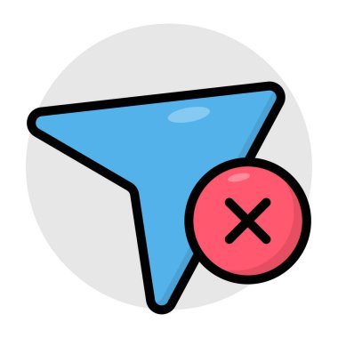 İmleç okunun yaratıcı tasarım simgesi 