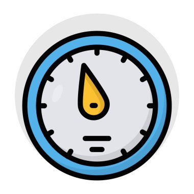 Hız göstergesinin eşsiz tasarım simgesi 